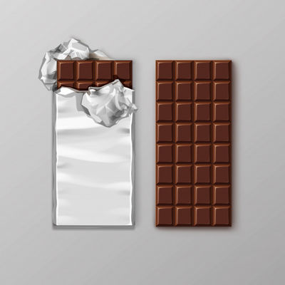 Volledig automatische verpakkingsmachine voor chocoladetafels met lijmfunctie