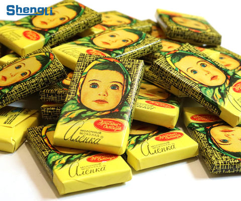 Horisontale verpakkingsmachine voor chocolade met tandwiel voor een soepele werking en een lange levensduur