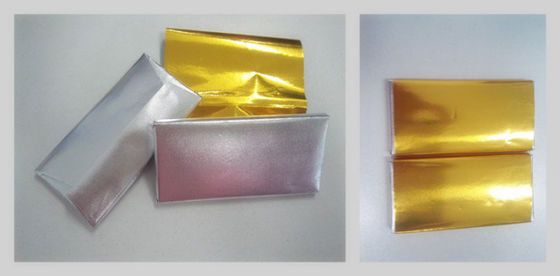 Op maat gemaakte High Speed Chocolate Bar Fold Envelope Verpakkingsmachine met luchttoevoer 0,6Mpa