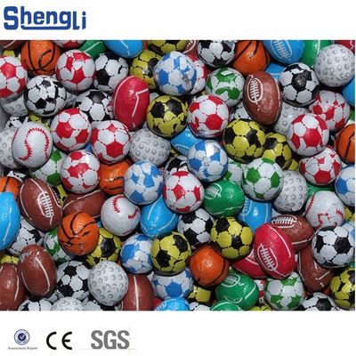 Elektrisch aangedreven verpakkingsmachine voor chocoladeballen / eifolie met verpakkingsfunctie