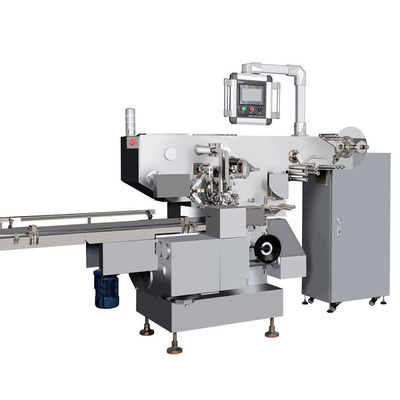 Aluminiumfolie Koekjesverpakkingsmachine Hoofdfunctie Chocoladeverpakking