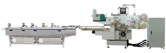 Chocoladevouwverpakkingsmachine BOPP-papier met automatische rangschikking