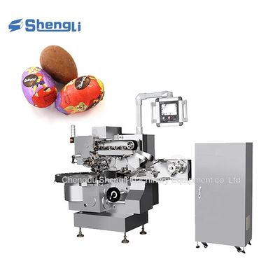 Chocolade holle ei/bal folie verpakkingsmachine met lange levensduur bij 220V spanning