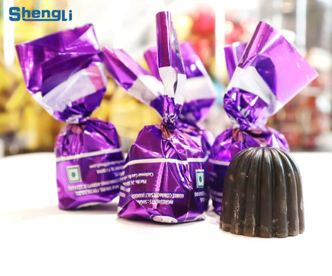 PET-verpakkingsmateriaal 260 ppm Horizontale chocoladeverpakkingsmachine