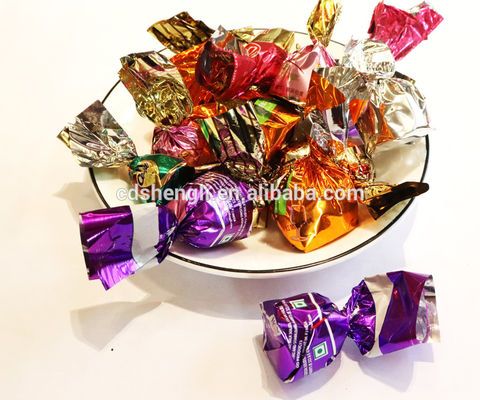 PET-verpakkingsmateriaal 260 ppm Horizontale chocoladeverpakkingsmachine