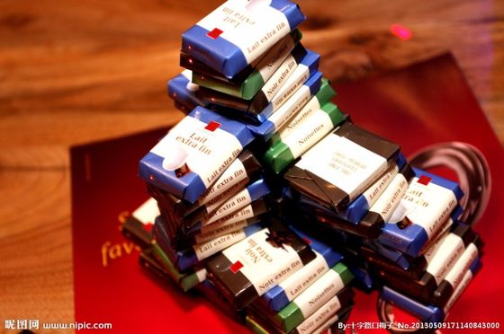 Volledig automatische eindvouwmachine voor het inpakken van chocolade voor folie/papier