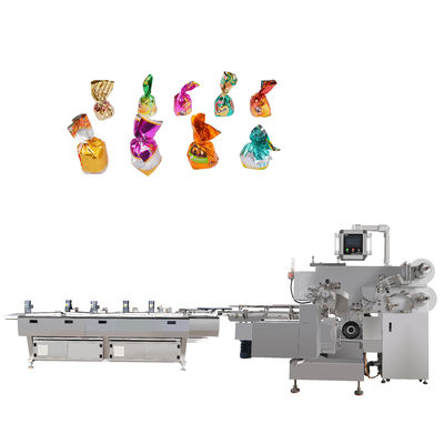 Volledig automatische verpakkingsmachine voor snoep/chocolade voor klantvereisten