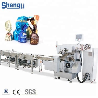 Volledig automatische verpakkingsmachine voor snoep/chocolade voor klantvereisten