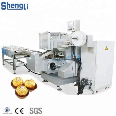 PLC-gecontroleerde aangepaste stroomafwikkelmachine voor chocoladewaferbal