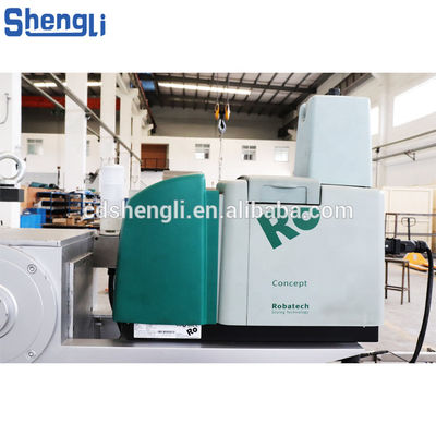260ppm PLC gecontroleerde horizontale compressie thee vouw wikkeling machine met Rabtech lijm