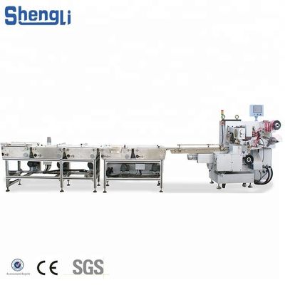 Automatische dubbel draaiende snoepverpakkingsmachine voor L 15-55 W 5-30 H