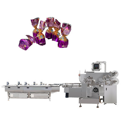 Chocolade zilver gepersonaliseerde sleutel horizontale verpakkingsmachine voor snoepverpakkingen