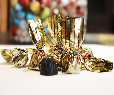 Chocolade zilver gepersonaliseerde sleutel horizontale verpakkingsmachine voor snoepverpakkingen