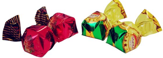 Machineriecapaciteit 300 stuks/min Automatische verpakkingsmachine voor chocolade/snoep