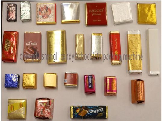 Elektrisch aangedreven automatische chocolade-verpakkingsmachines perfect voor uw bedrijf