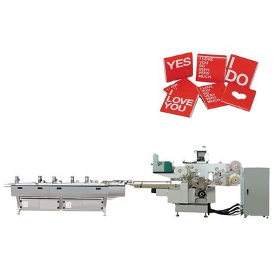PLC-servo touchscreen bediende tabletverpakkingsmachine voor chocoladeconfecties